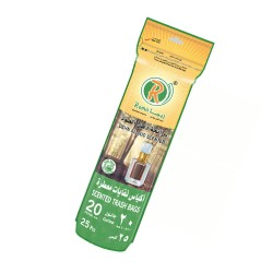 اكياس نفايات معطر 20 جالون برائحة دهن العود 25 كيس موديل 6287000998160