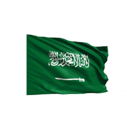 علم المملكة العربية السعودية بالوان زاهية مقاوم للبهتان مقاس 225*150 سم موديل 2022232325025