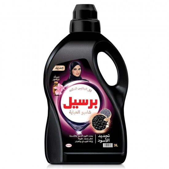برسيل شامبو عباية بالعطر مسك وزهور 3 لتر موديل 6281031247068 برسيل شامبو عباية بالعطر مسك وزهور 3 لتر موديل 6281031247068