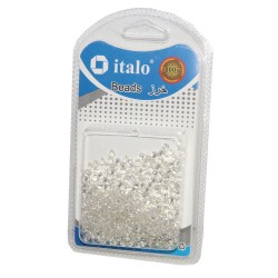 خرز شفاف 4mm لصنع المجوهرات من ايتالو موديل 6984586131331