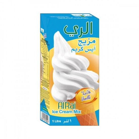 مزيج آيس كريم الري 1 لتر بنكهة الفانيلا موديل 6281100390497 مزيج آيس كريم الري 1 لتر بنكهة الفانيلا موديل 6281100390497