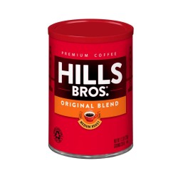 قهوة هيلز بروز الامريكية اصلية تحميص وسط 320 جرام Hills bros original blend موديل 018400017092