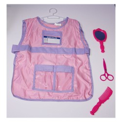 ملابس كوافير للأطفال دنيا مع مستلزمات المهنة مثالية للبنات موديل 7624770703799
