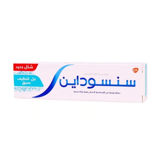 سنسوداين معجون أسنان جل لتنظيف عميق 75 مل موديل 6805699955006 سنسوداين معجون أسنان جل لتنظيف عميق 75 مل موديل 6805699955006