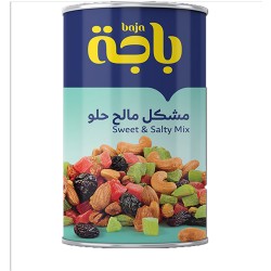 مشكل مكسرات مالح حلو علبة باجة 450جرام موديل 6281105793941