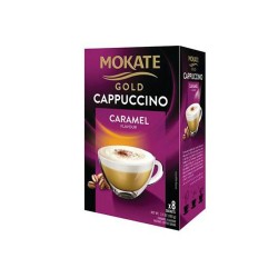 موكاتي جولد -كابتشينو مسحوق مشروب القهوة بطعم الكراميل 8* 12.5 جم موديل5900649060043
