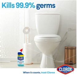 كلوروكس جل مبيض كثيف مطهر لتنظيف المرحاض-يقتل99.9٪من-الجراثيم-والفيروسات709مل-موديل 6281065018863