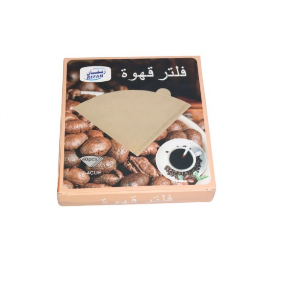 فلتر قهوة 12 سم 40 فلتر6911232318235 فلتر قهوة 12 سم 40 فلتر6911232318235