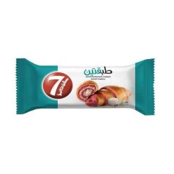  كروسان الفراولة والفانيلا طبقتين 90جرام