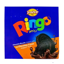  تيشوب رينجو بسكويت ساندويتش بالشوكولاته – 16×38 غرام modil:6281016012285