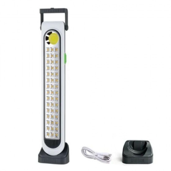 مصباح طوارئ شمسي LED قابل لإعادة الشحن – 48 لمبة (HEL-6855T)6936547811226 مصباح طوارئ شمسي LED قابل لإعادة الشحن – 48 لمبة (HEL-6855T)6936547811226