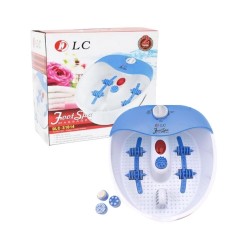  جهاز مساج القدمين بالماء (Foot Spa Massager) من DLC جهاز سبا للقدمين مزوّد بالتدفئة والفقاعات الهوائية لتحفيز الدورة الدموية وتخفيف التعب، مع ملحقات للتدليك والراحة في المنزل.550025000054