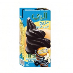  مزيج ايس كريم الري 1 لتر بنكهة الفانيليا السوداء6281100391784