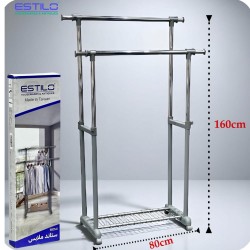 ستاند ملابس معدني بعجلات قابل للتعديل – ESTILO 1000100000186
