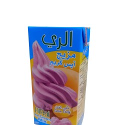  مزيج ايس كريم الري 1 لتر بنكهة حلوى القطن6281100393696