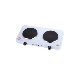  LY-HP-6015موقد كهربائي لينكس حجري شعلتين 2000 واط - أبيض - موديل441633662232