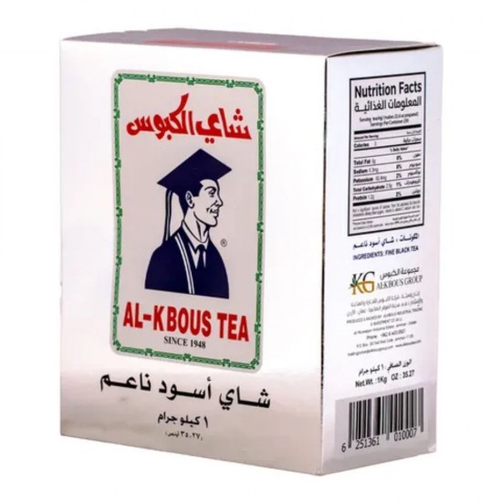  شــاي الـكبـوس أسـود نـاعم 1 كيلو جرام6251361010007