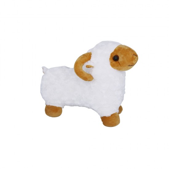 لعبة دمية على شكل خروف  مناسب لتوزيعات عيد الأضحى مقاس٤٠ * ١٨   سم لعبة حيوانات محشوة قطن  من الأغنام