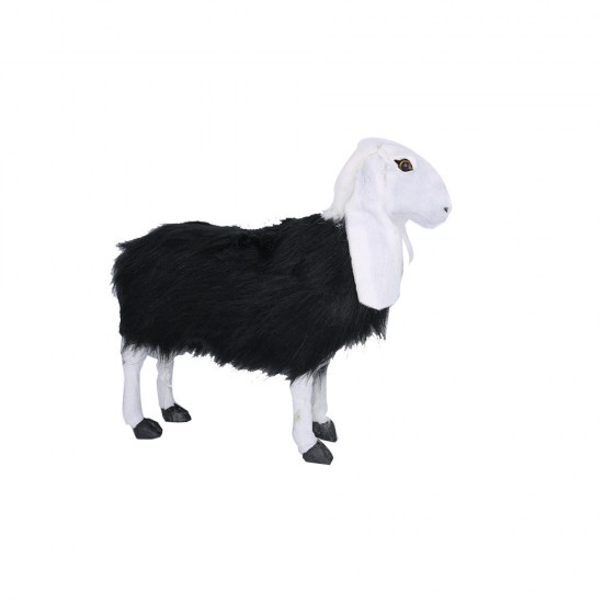 لعبة دمية على شكل خروف  مناسب لتوزيعات عيد الأضحى مقاس  23 * 16   سم لعبة حيوانات بلاستك مقوى من الأغنام