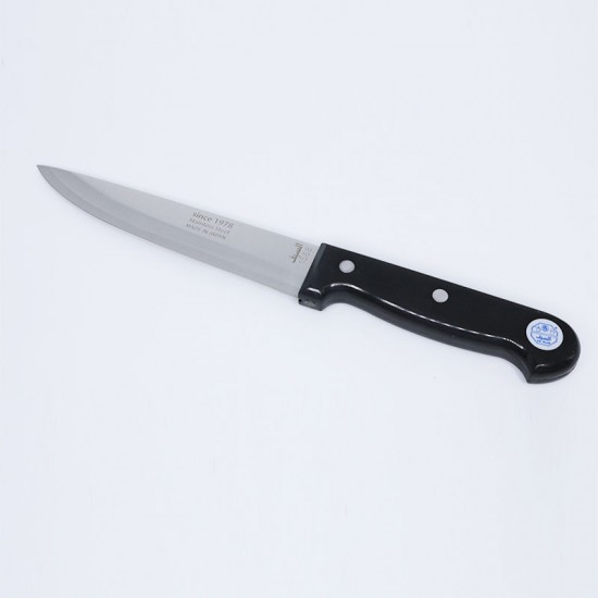 سكين السيف مقاس 27 سم  JAPAN
سكين بتصميم سيف بمقبض اسود فضي/ اسود 6 بوصة موديل رقم 1588/06