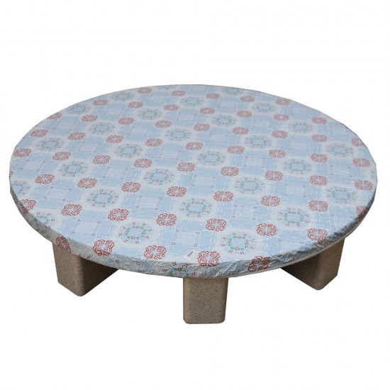 طاولة فلين أرضية متعددة الألوان - طبلية فلين مدورة مقاس 120 سم 