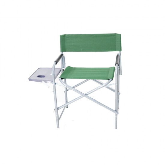 كرسي تخييم خفيف الوزن - كرسي رحلات مع طاولة جانبية موديل 005015