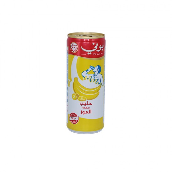 حليب  بنكهة الموز  من بوني 250 مل