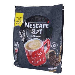 nescafe strongاكياس قهوة فورية انتنسو 3 في 1 من نسكافيه (30 كيس) 6294003580421