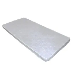 فرش مرتبة اسفنج ضغط 60 مطرز ابيض مقاس السماكة 10 سم* 90 * 190 سم موديل 3278100