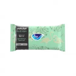 فاين مناديل مبللة فريش وايبس برائحة تروبيكال 20منديل