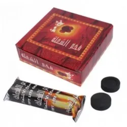  فحم الشعلة سريع الإشتعال 40 قرص دائري6977480570818