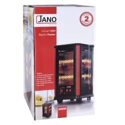 دفاية كهربائية جانو 5 جوانب تدفئة 2000 واط JN070026285706072771  دفاية كهربائية جانو 5 جوانب تدفئة 2000 واط JN070026285706072771