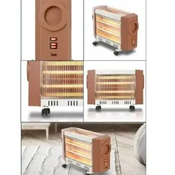 دفاية جانو من السيف – 3 شمعات، 1500 واط، لون بني وأبيض (JN070001)6285706072429  دفاية جانو من السيف – 3 شمعات، 1500 واط، لون بني وأبيض (JN070001)6285706072429