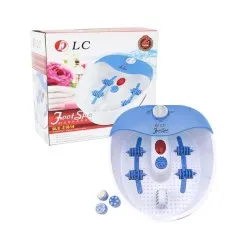  جهاز مساج القدمين بالماء (Foot Spa Massager) من DLC جهاز سبا للقدمين مزوّد بالتدفئة والفقاعات الهوائية لتحفيز الدورة الدموية وتخفيف التعب، مع ملحقات للتدليك والراحة في المنزل.550025000054